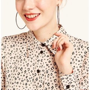 Brand new midi dress in leopard print size 6.